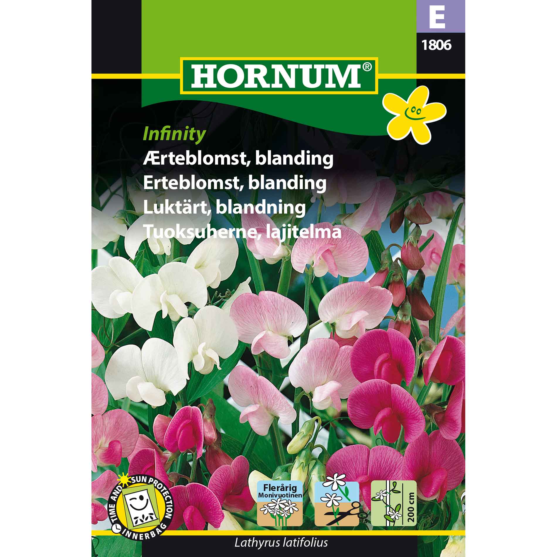 Pea flower seeds - mix Infinity