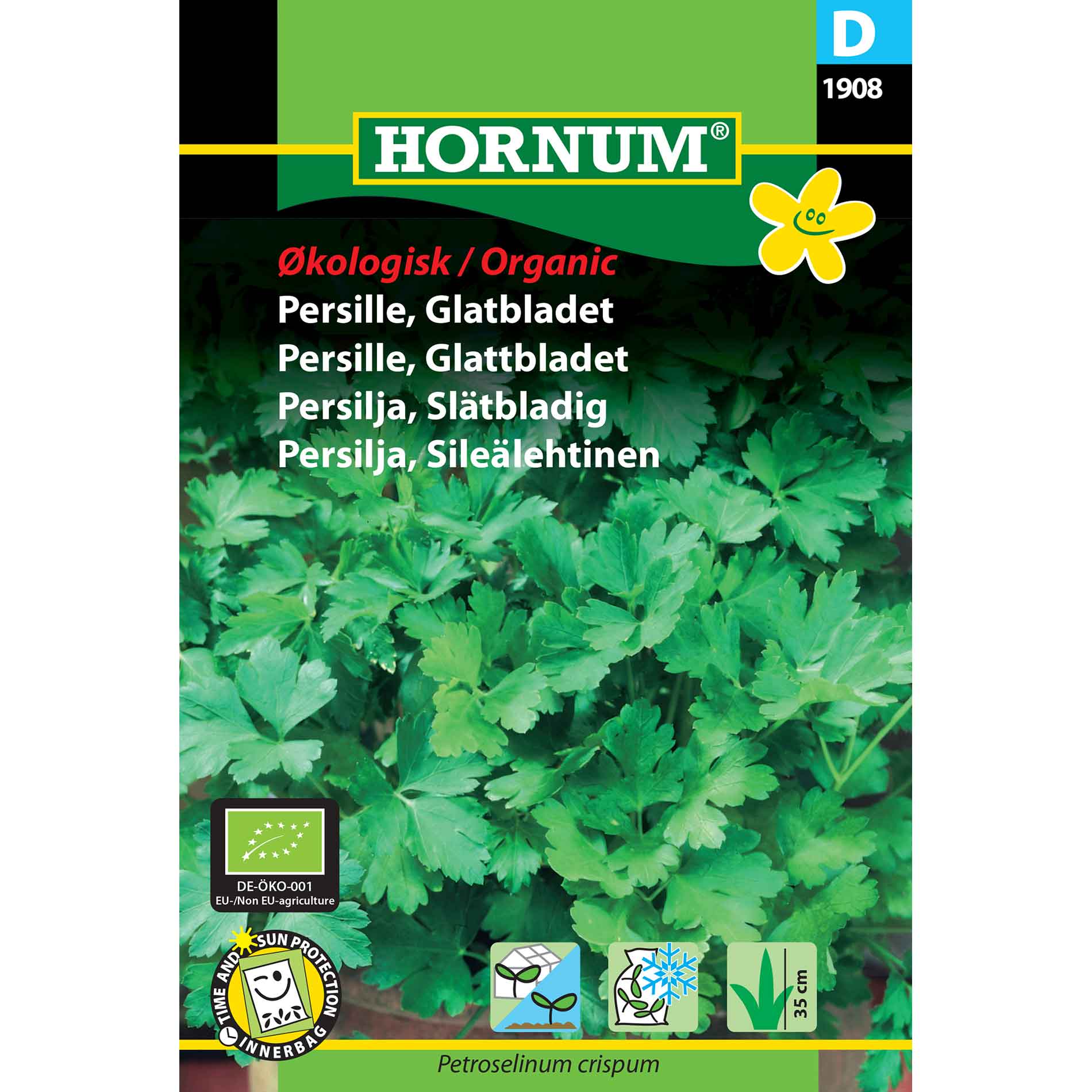Smooth-leaf Parsley seeds - Gigante d'Italia - Organic