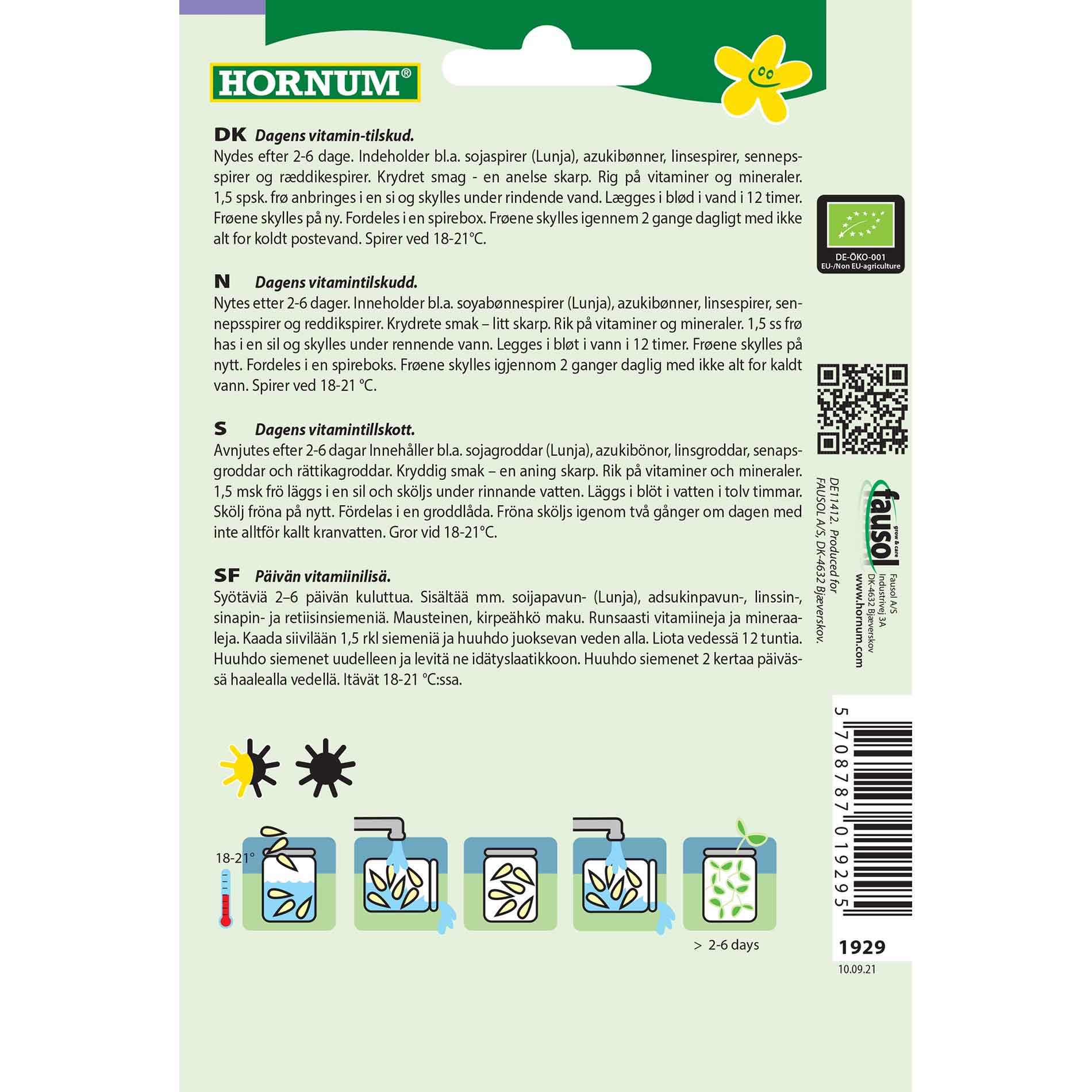 EKOLOGISKT, Groddar, Asien-Mix (E)