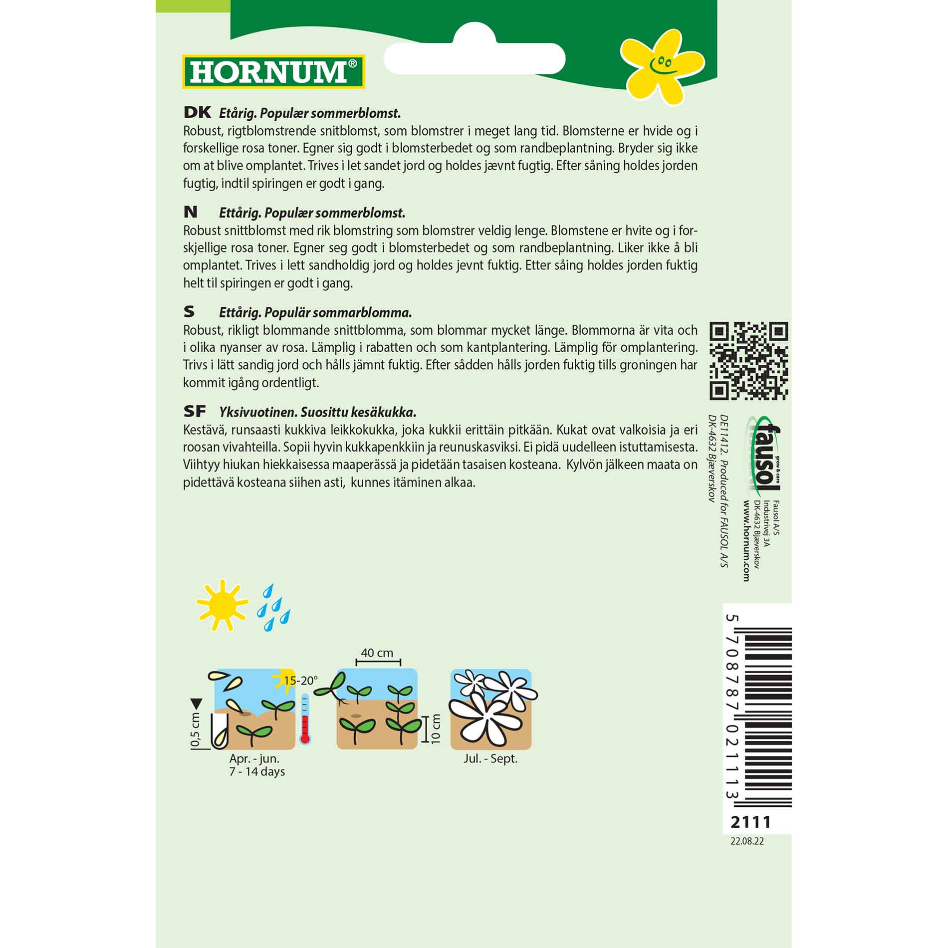 Trumpet mallow cheese, mix (C)