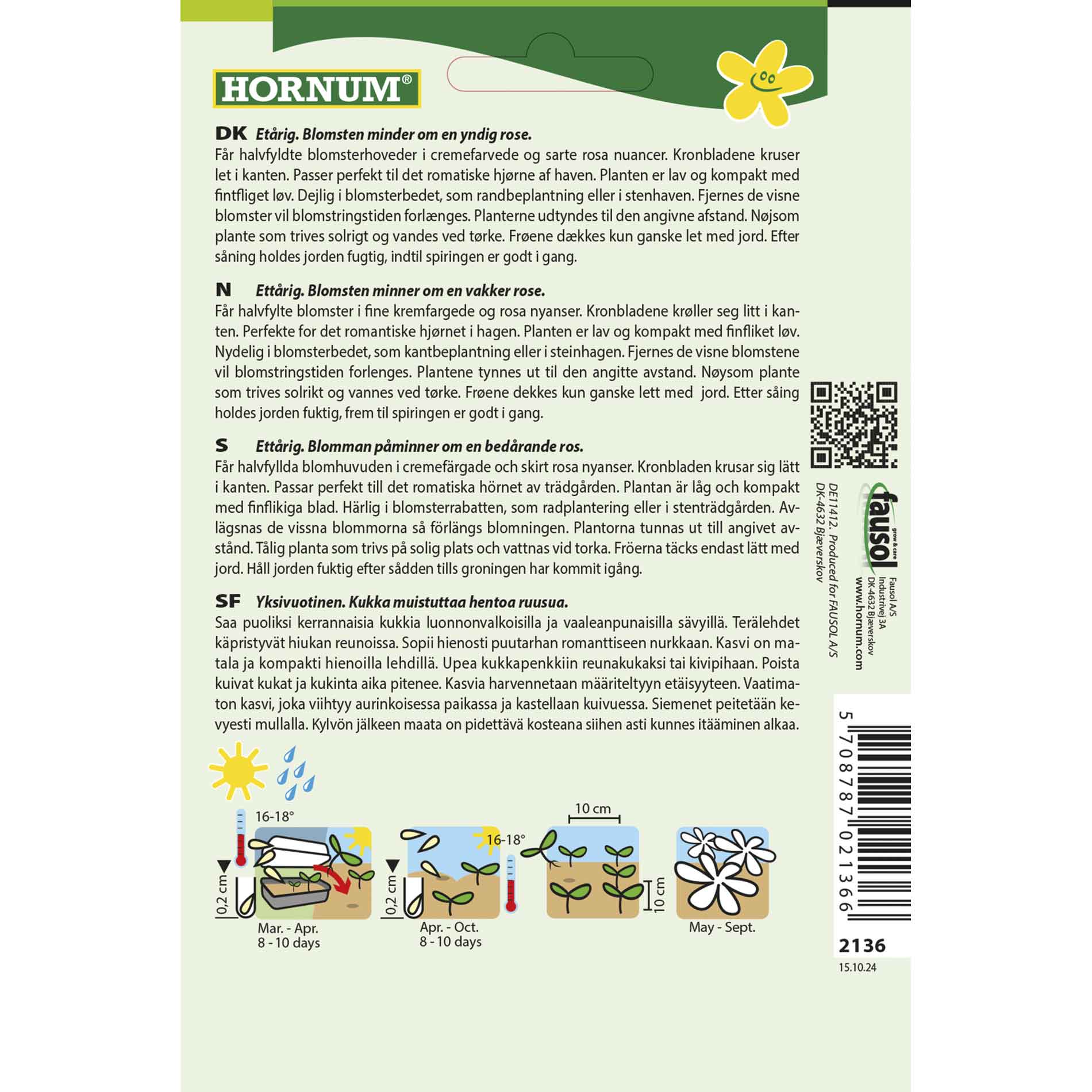 Golden Poppy, California Frilled Rose