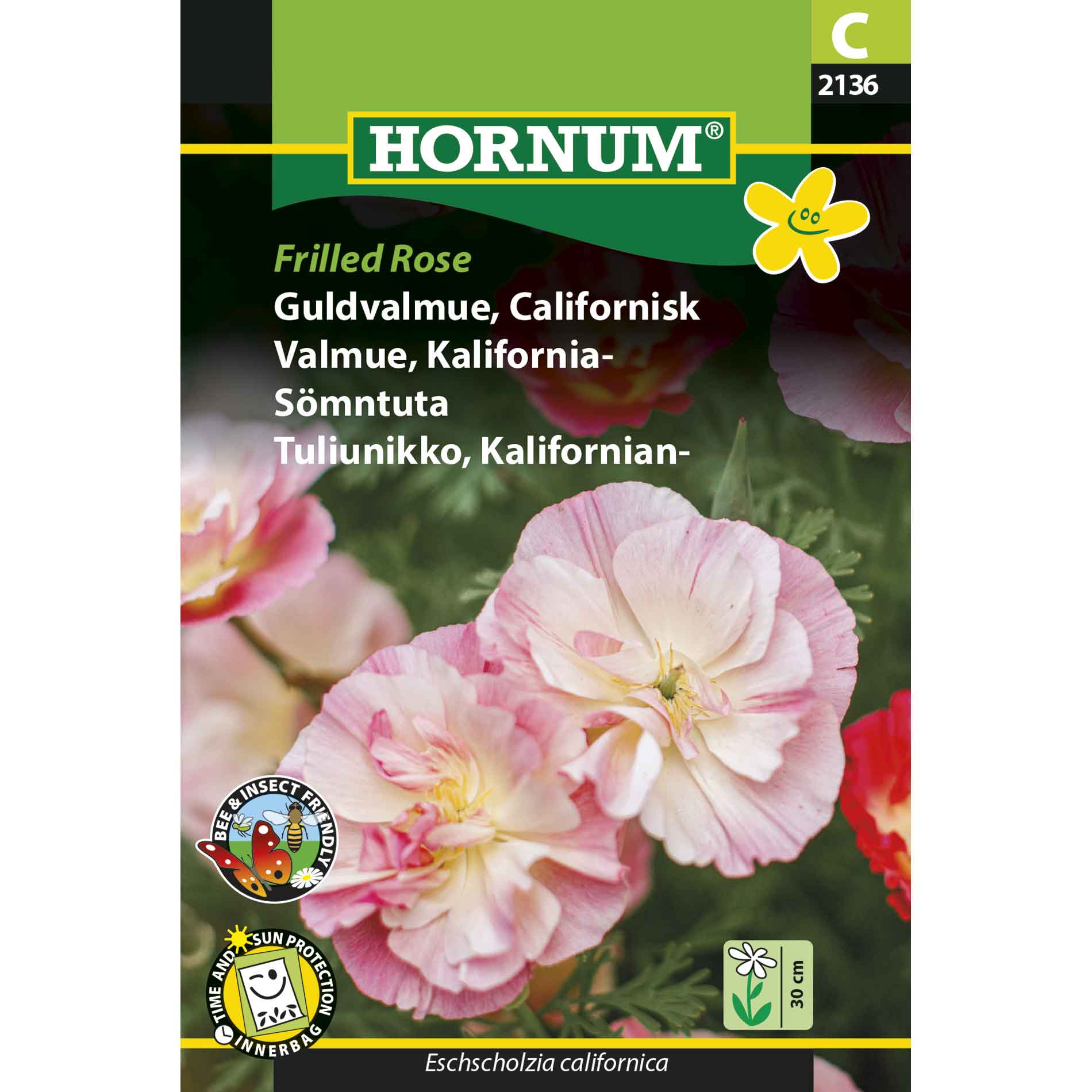 Golden Poppy, California Frilled Rose