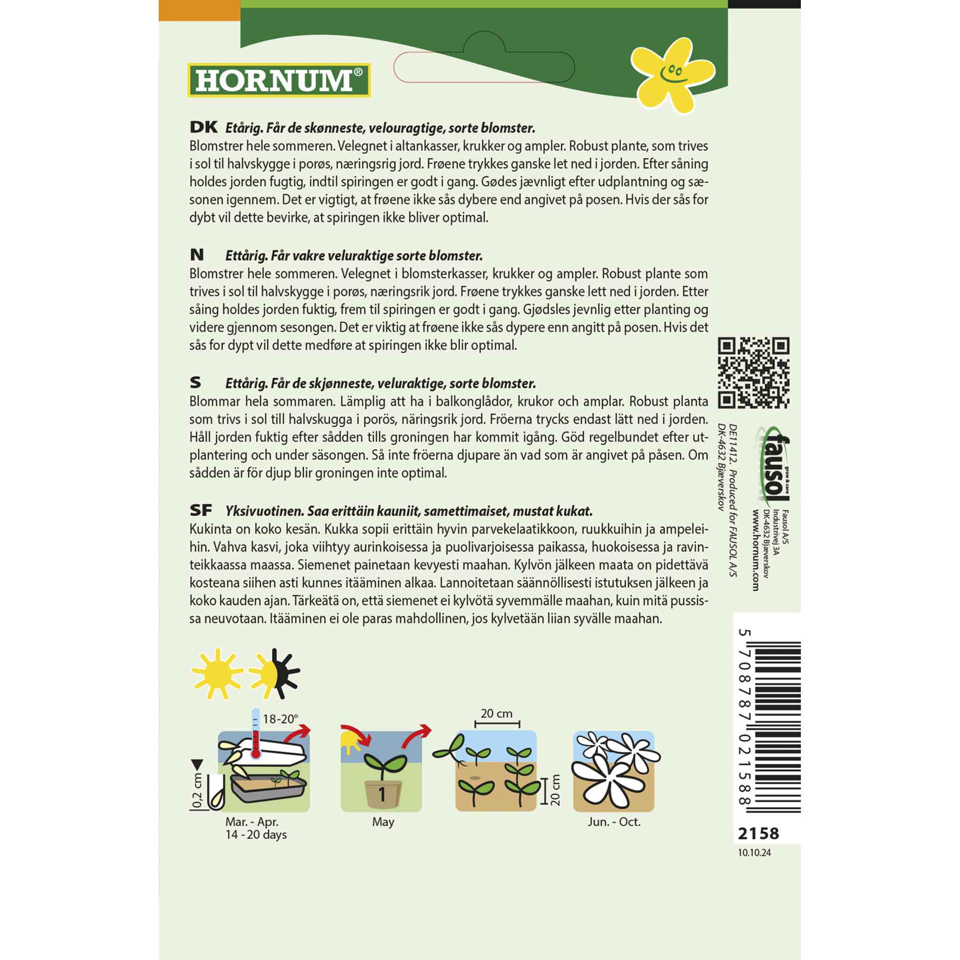 Petunia, Garden Blackberry