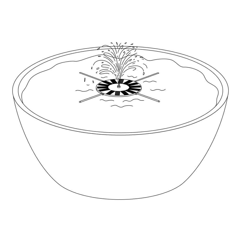 Sunlight Mini Float - 2026 (solcellepumpe)