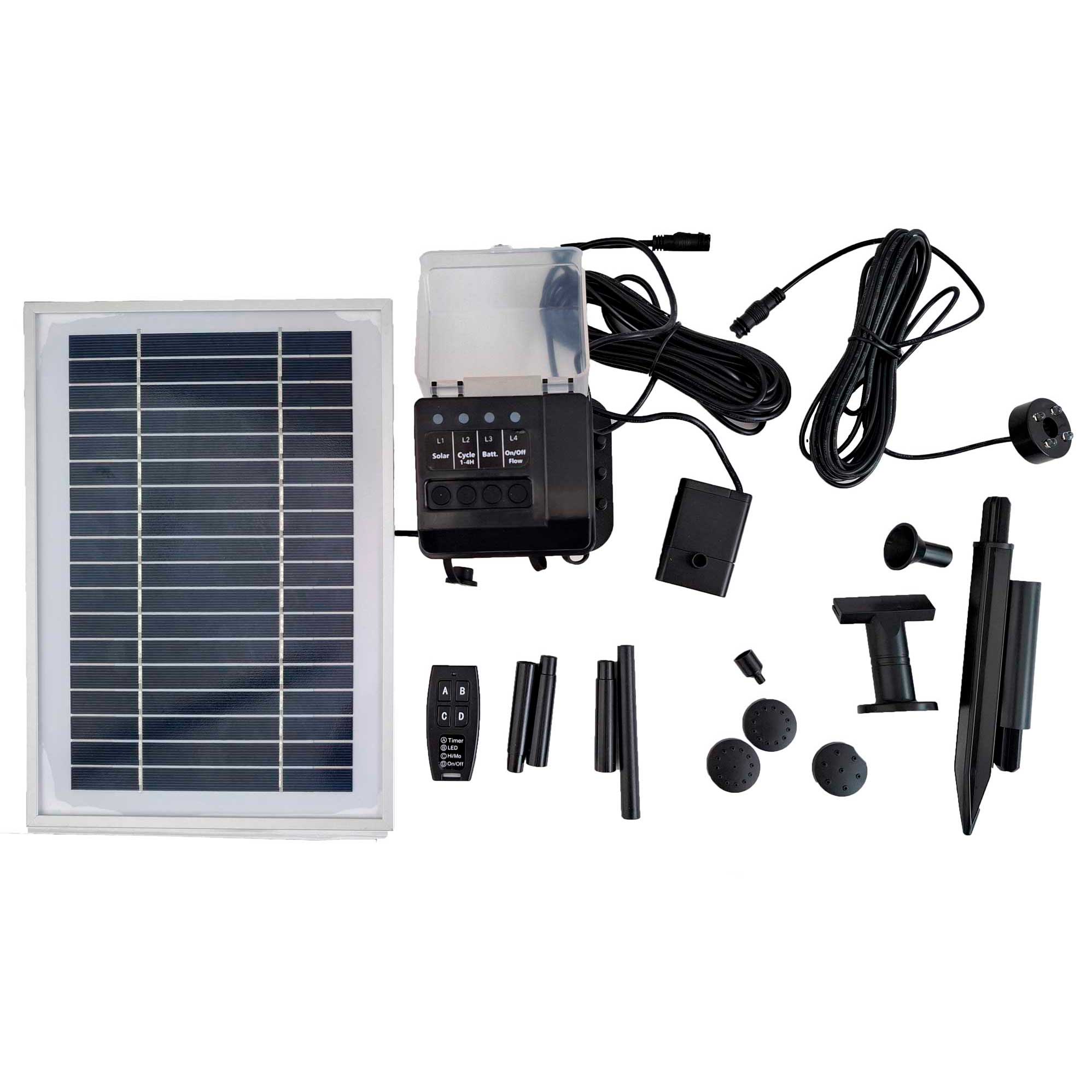 Solar pump 250 with battery / remote