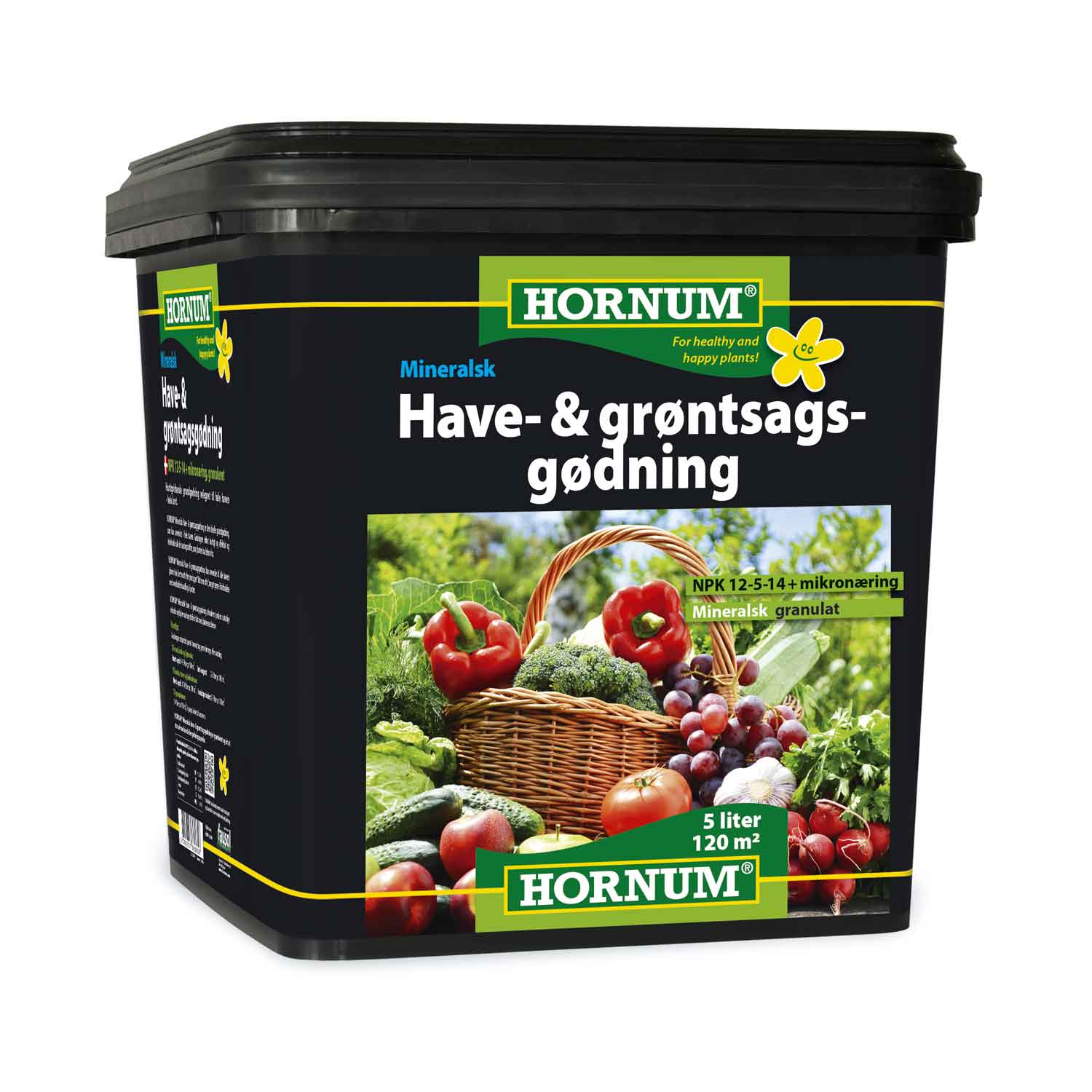 HORNUM Have- og Grøntsagsgødning, mineralsk 5L
