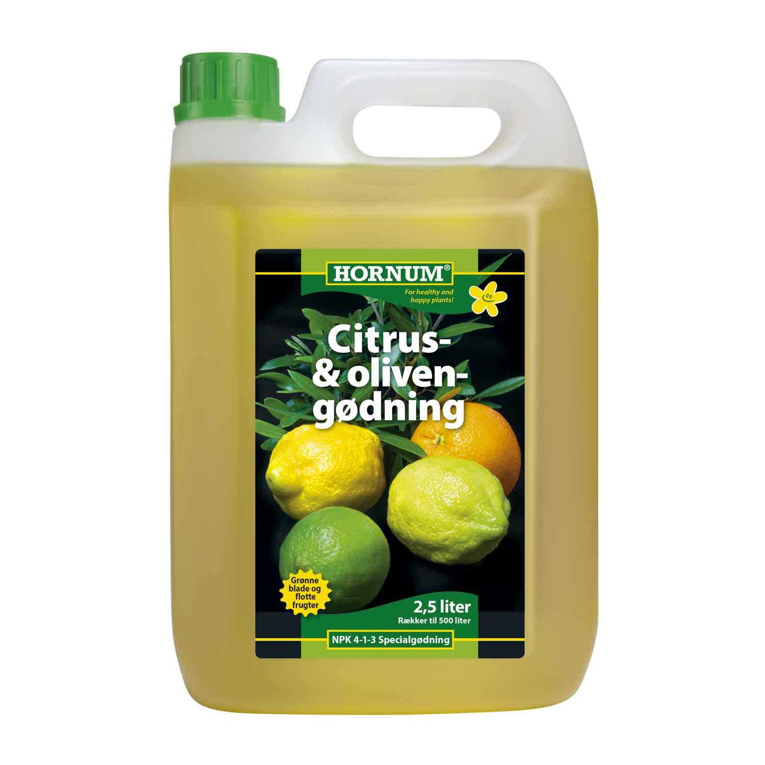 Citrus- og Olivengødning 2,5 l. - HORNUM