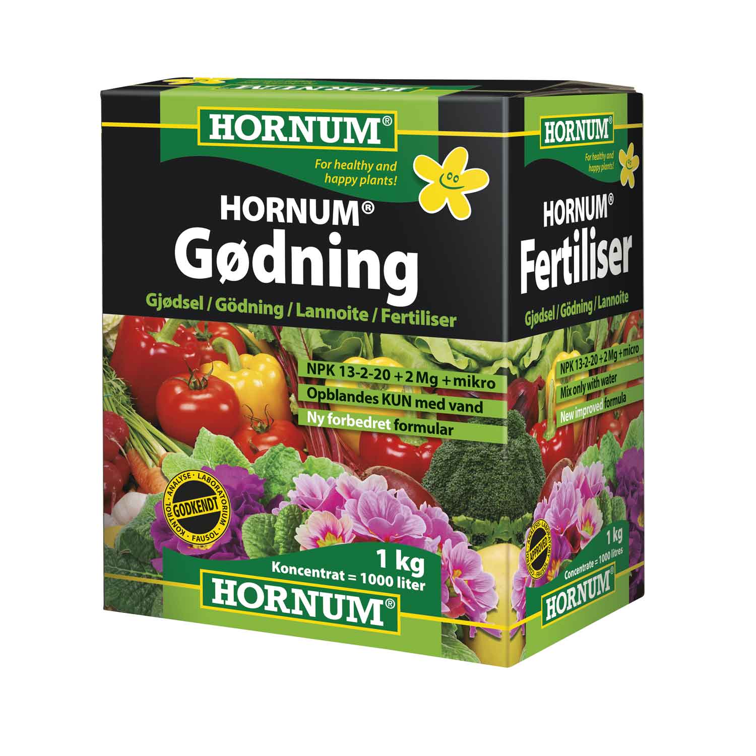 Gödsel för blandning 1 kg. - HORNUM