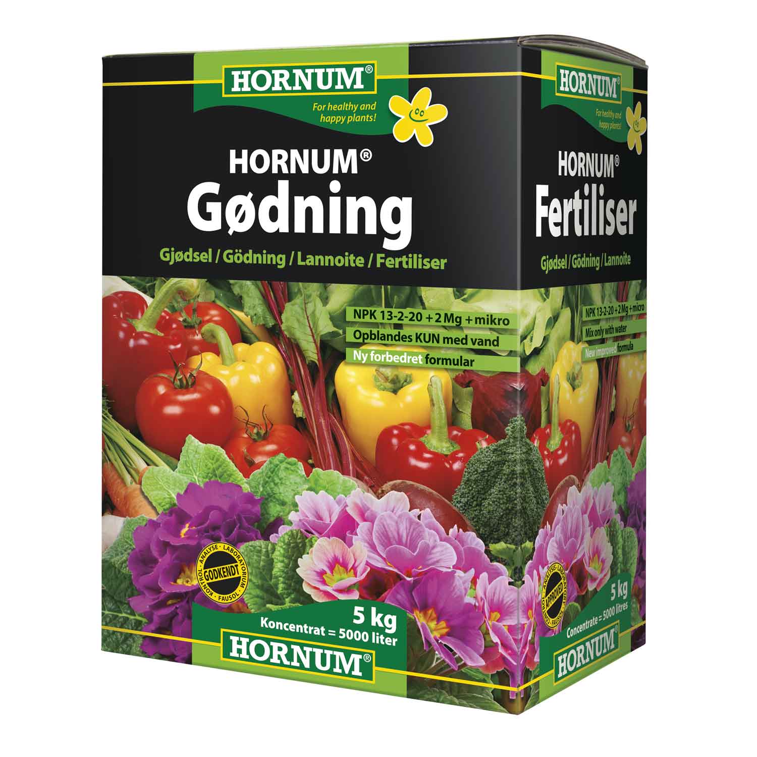 Gødning til opblanding 5 kg. - HORNUM