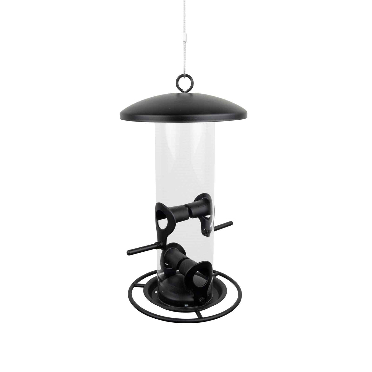 CARE-Bird Seed feeder small, black
