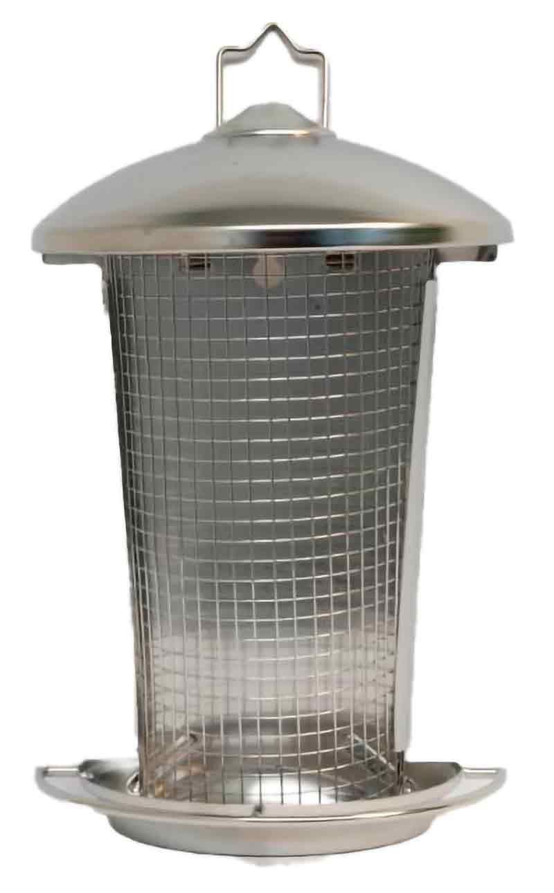Wall Peanut Feeder - Stainless Steel