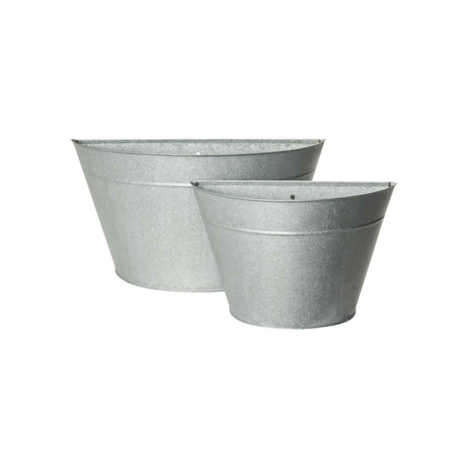Alvin Wall Pot Zink L(36x15 H18,5)