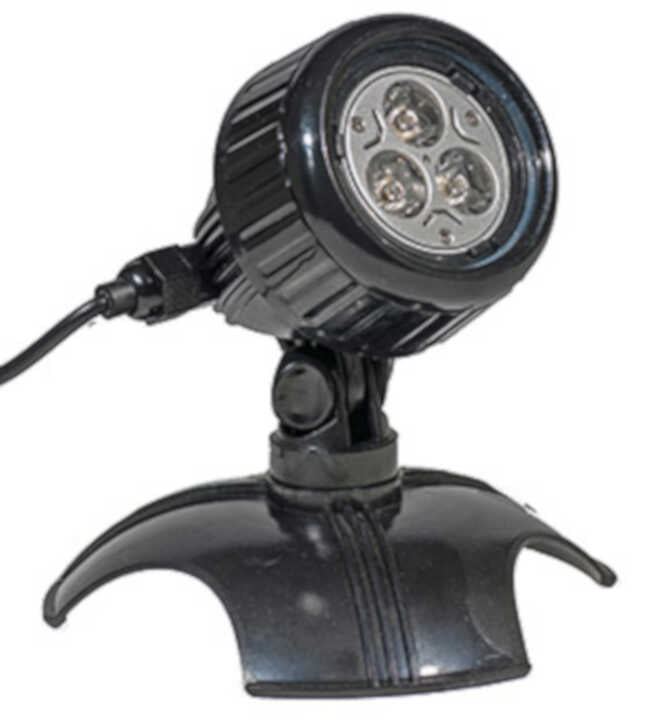 LED Spot Power 1 x 3 W incl. light sensor