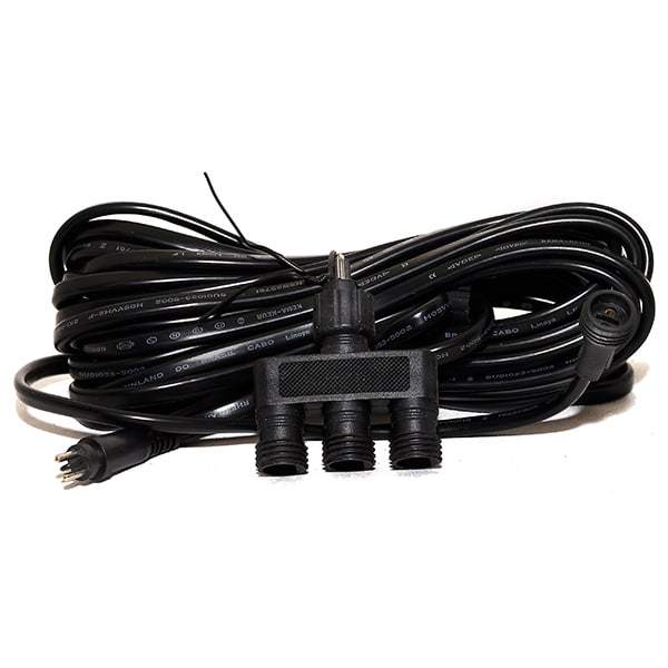 Extension cable 7.5 m/3-distributor