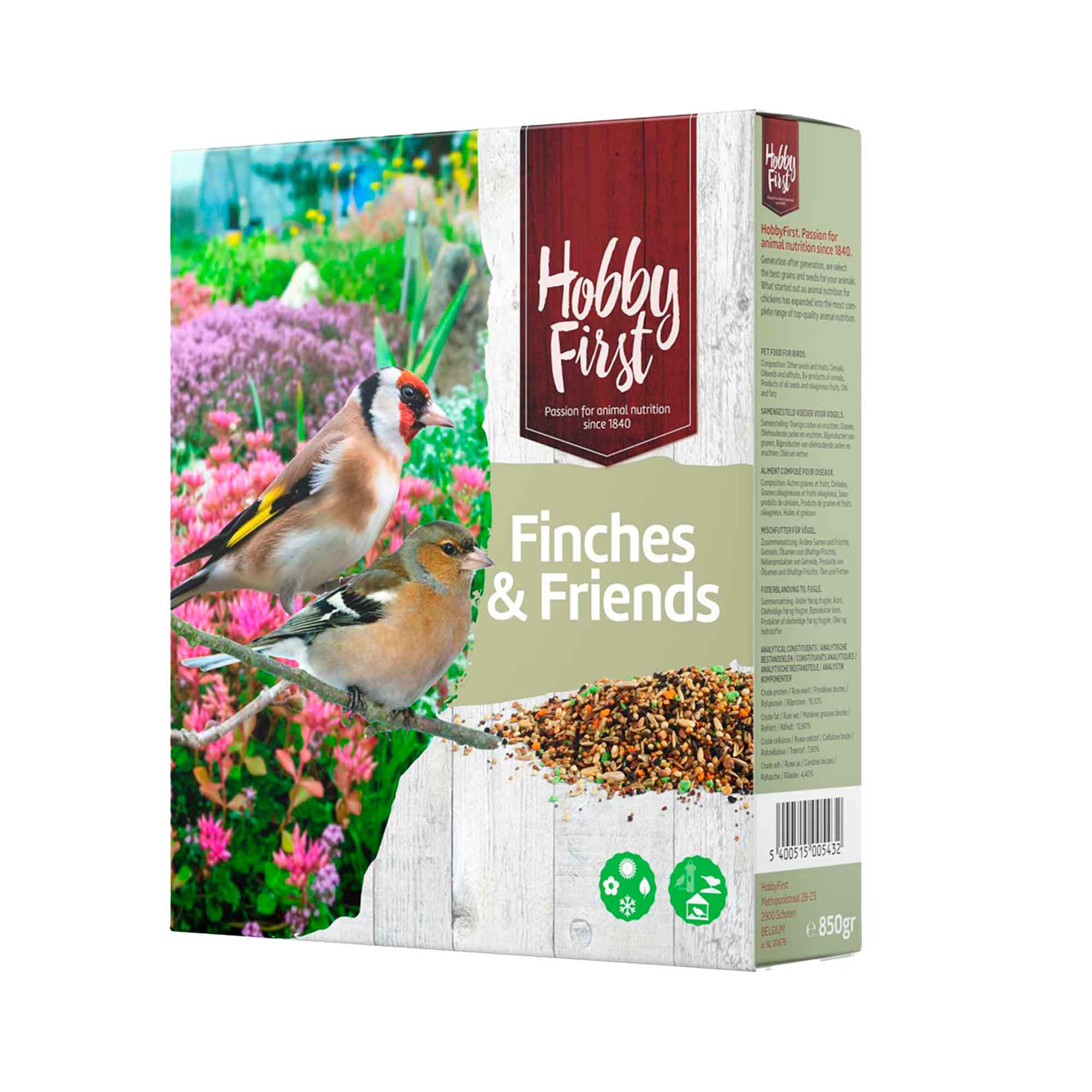 Hobby First Finches & Friends 850 g