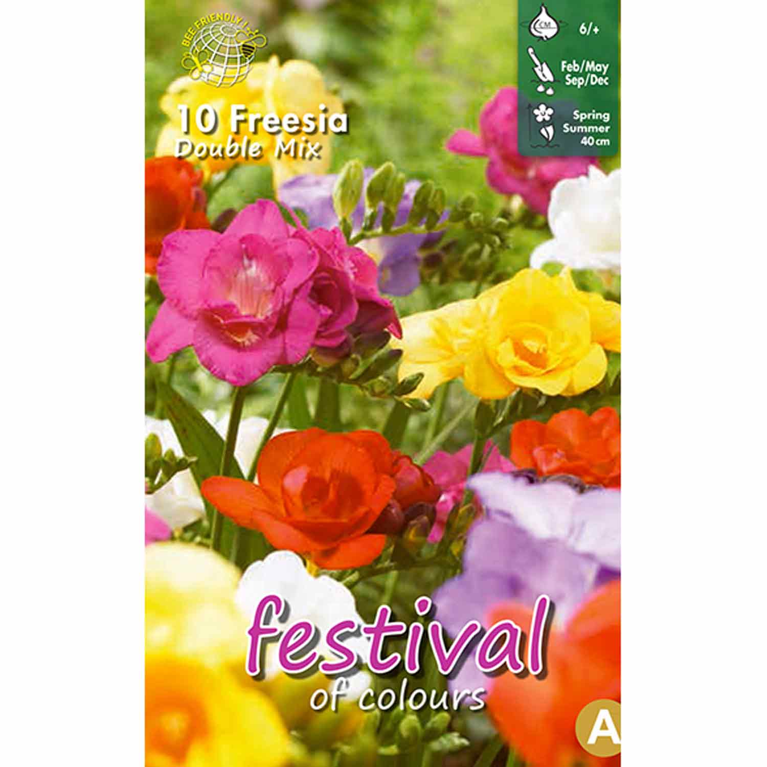 Freesia Mixed Double 5/+ 10stk