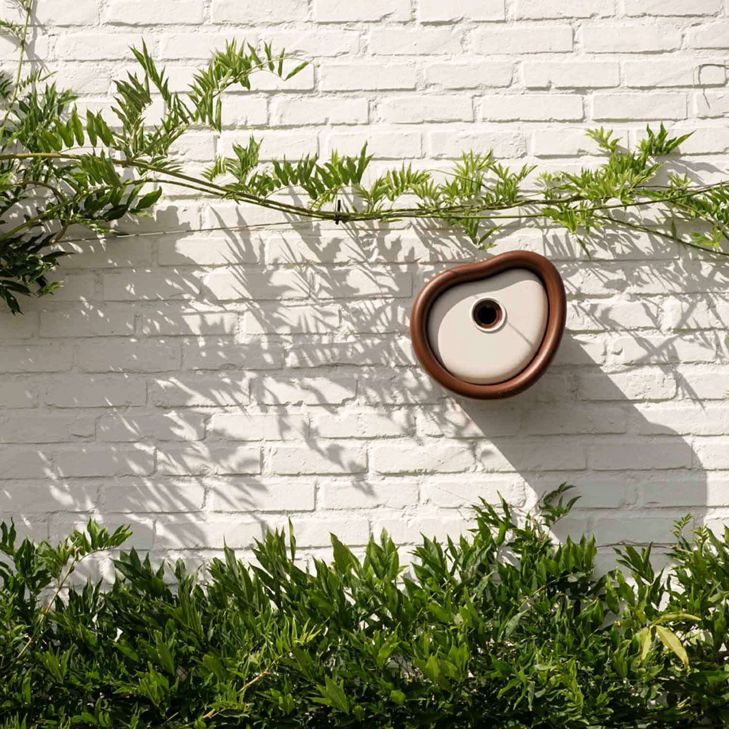 organic bird house 25 chestnut brown
