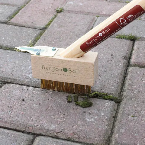 Kortskaftad Miracle Block Paving Borste & Ogräsmaskin