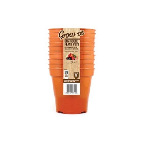 Grow it - 7,6cm Rund växtkruka 10pack