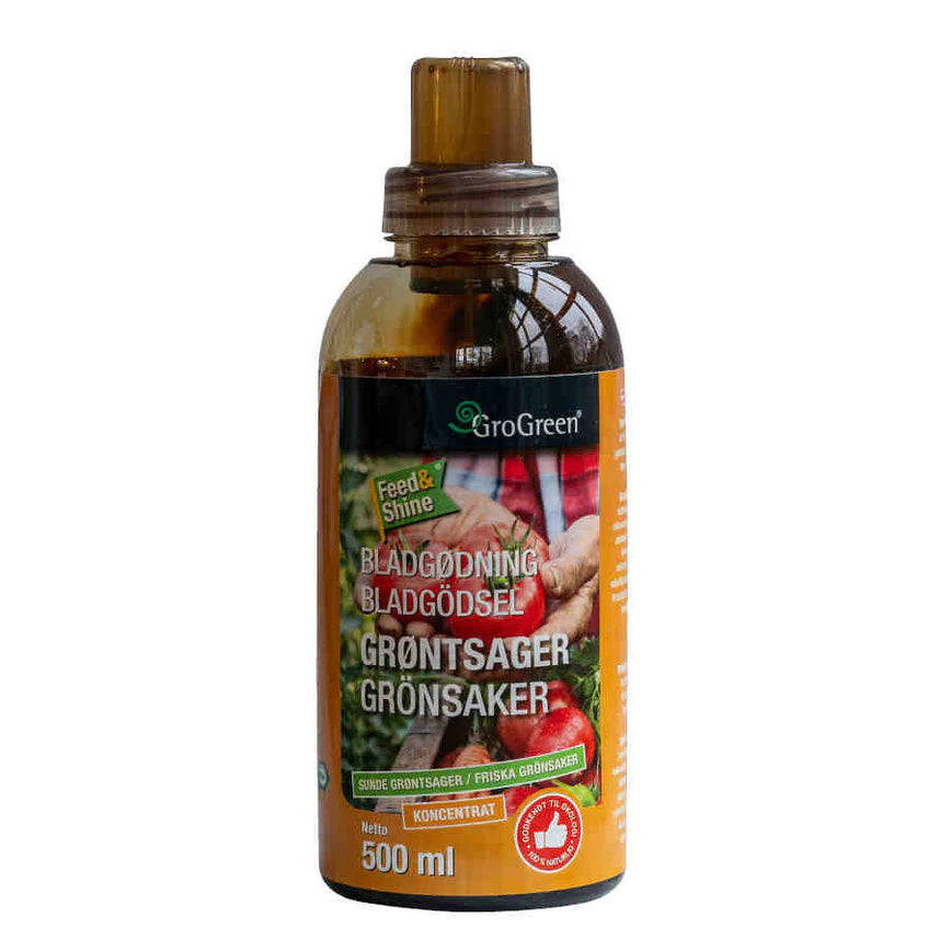 GroGreen Feed & Shine Vegetables 500 ml koncentrat