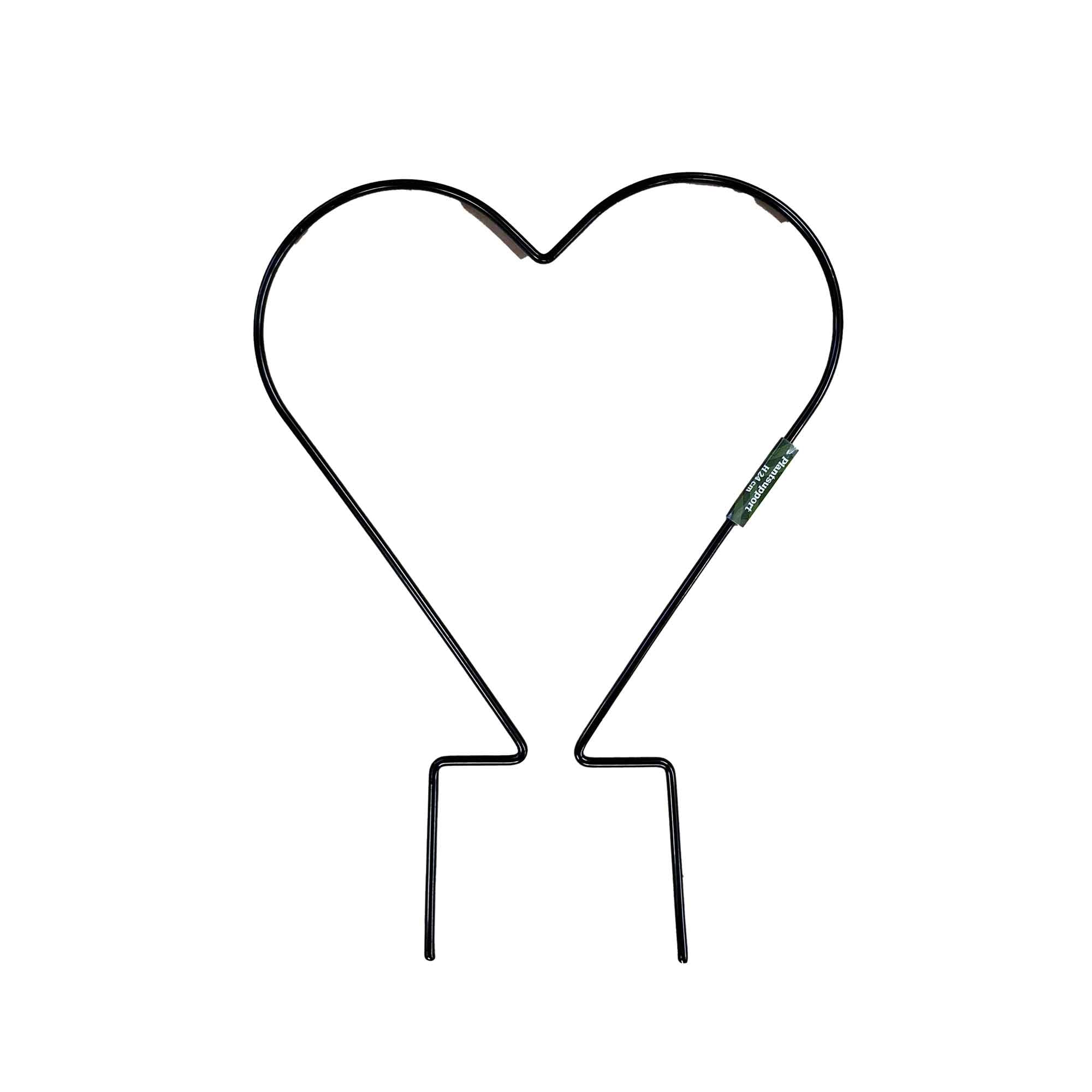 wrought iron heart plant hanger Plant support Heart, metal heart stand
