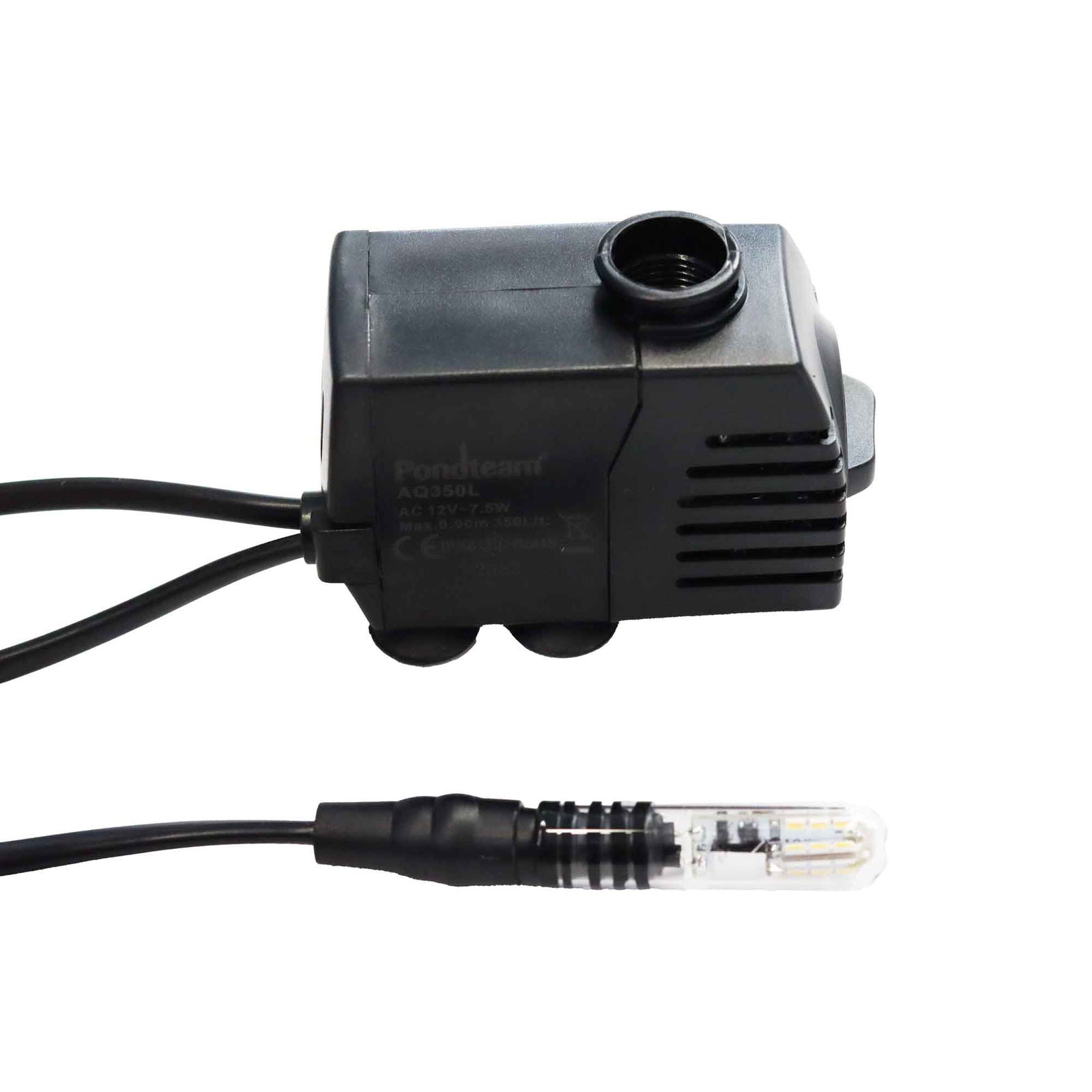 Water scale pump AQ 350L w. light (A)