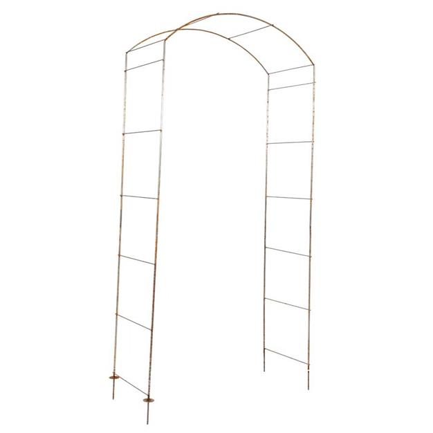 Rose Arch Plain 260X118X50 Rost