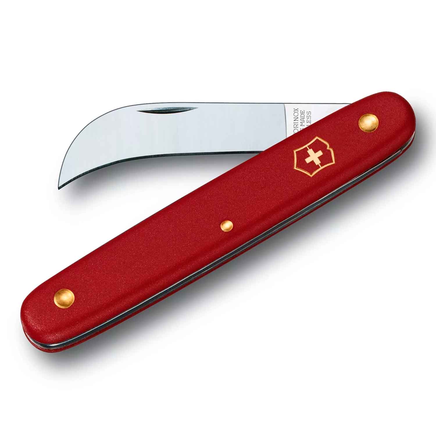 Victorinox grafting knife curved XS red