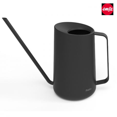 Hana water jug 1.6L INOX BLACK 28 x 12 x 21