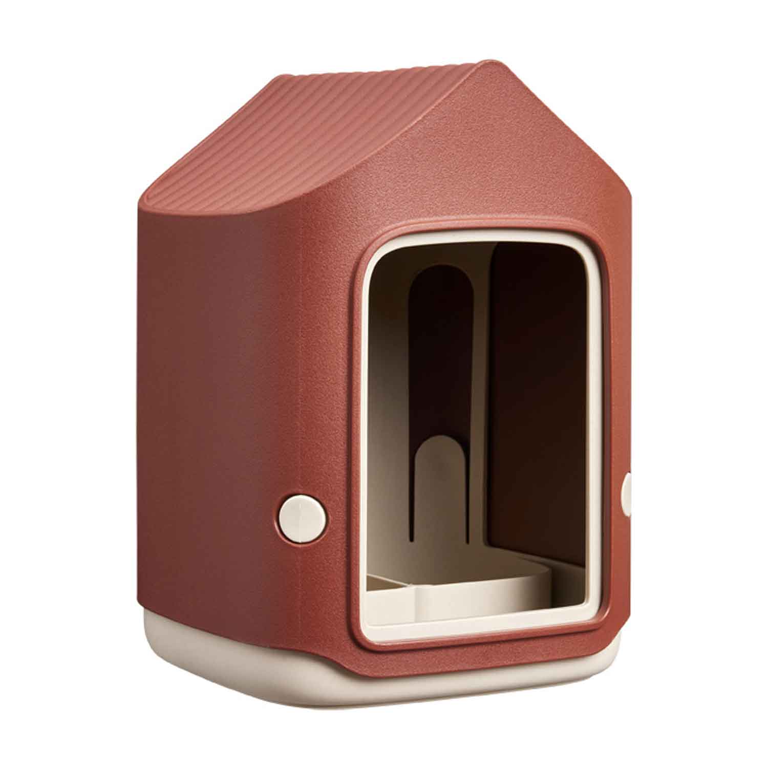 Cosy Bird Feeder 18 Tuscan red