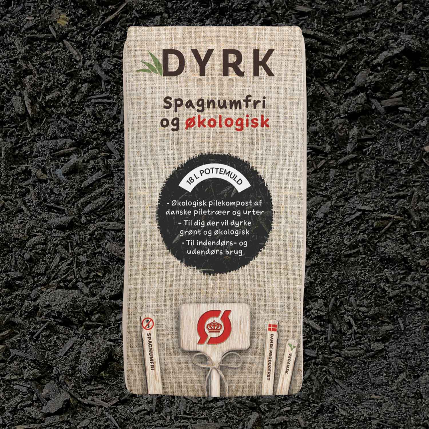 DYRK Krukjord EKOLOGISK 18L