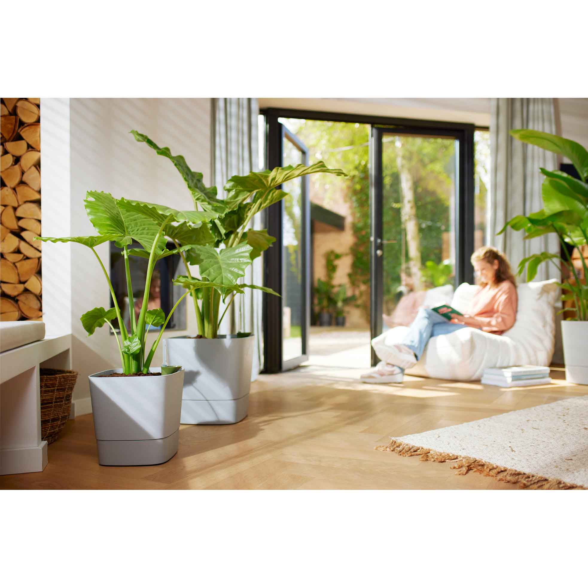 greensense aqua care square 38cm ljusbetong