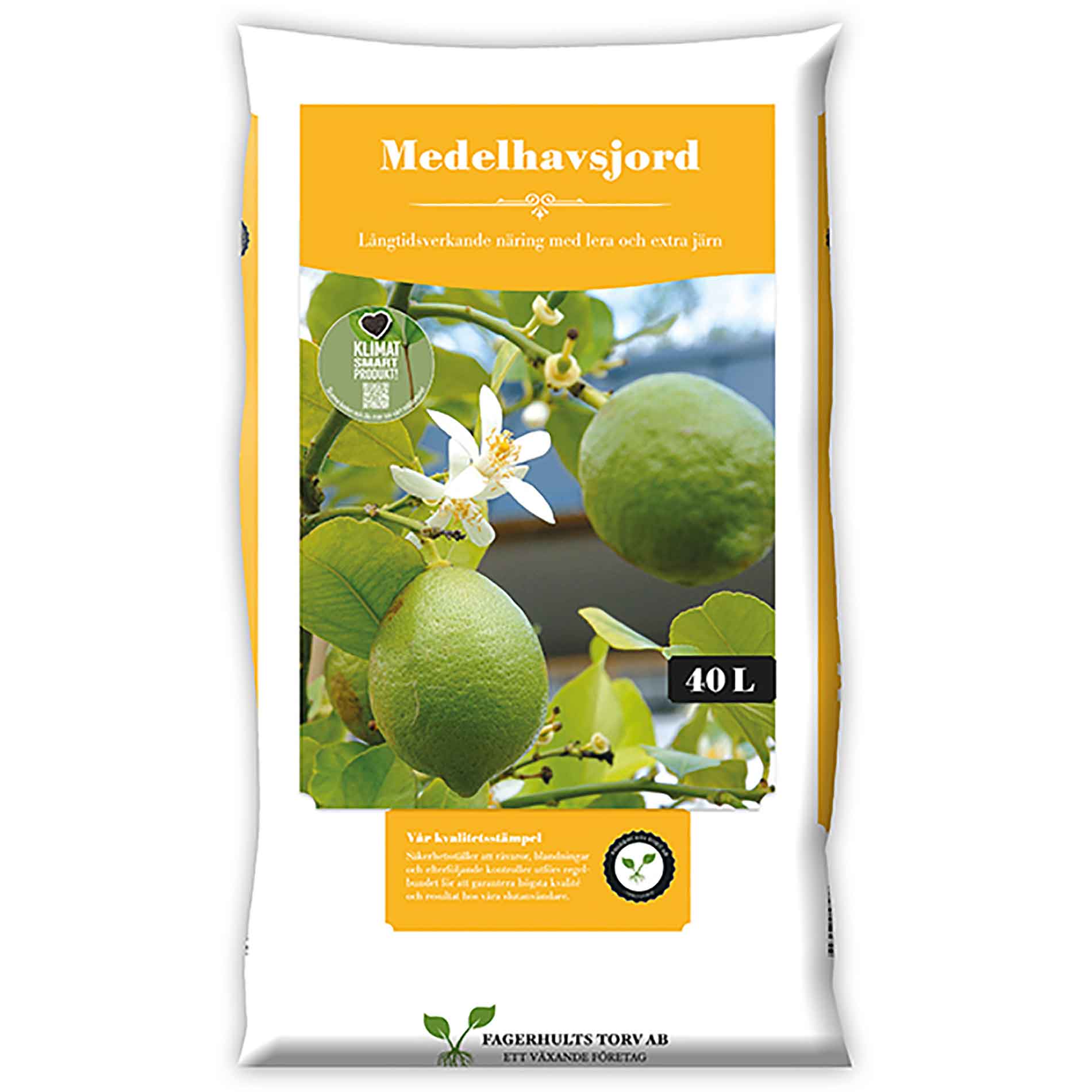 Middelhavsjord og Citrusjord 40L