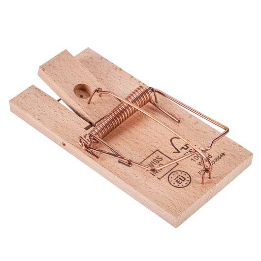 FSC® Wood Mouse Trap Classic, pair