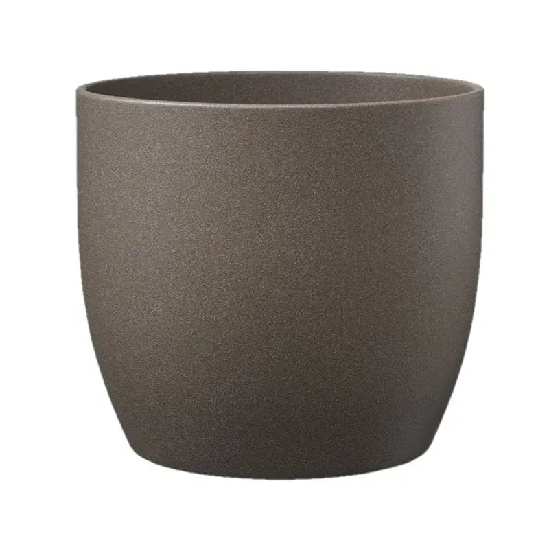 Basel Stone skinn Ø14 cm brun
