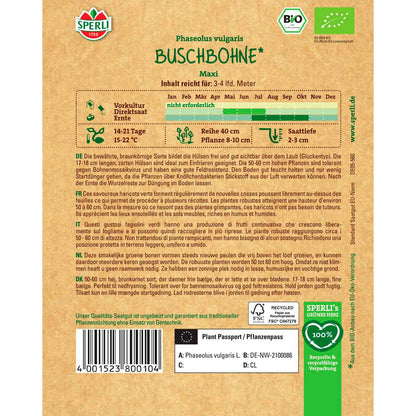 BIO Buschbohne Maxi