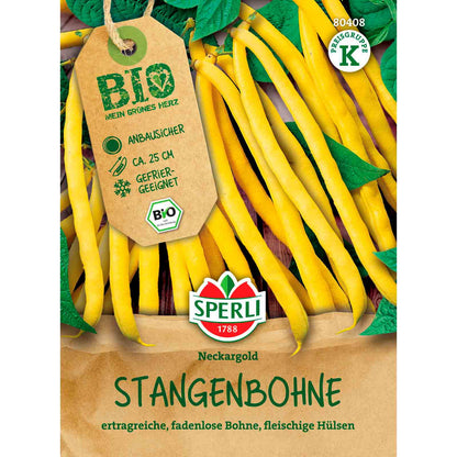 BIO Stangenbohne Neckargold
