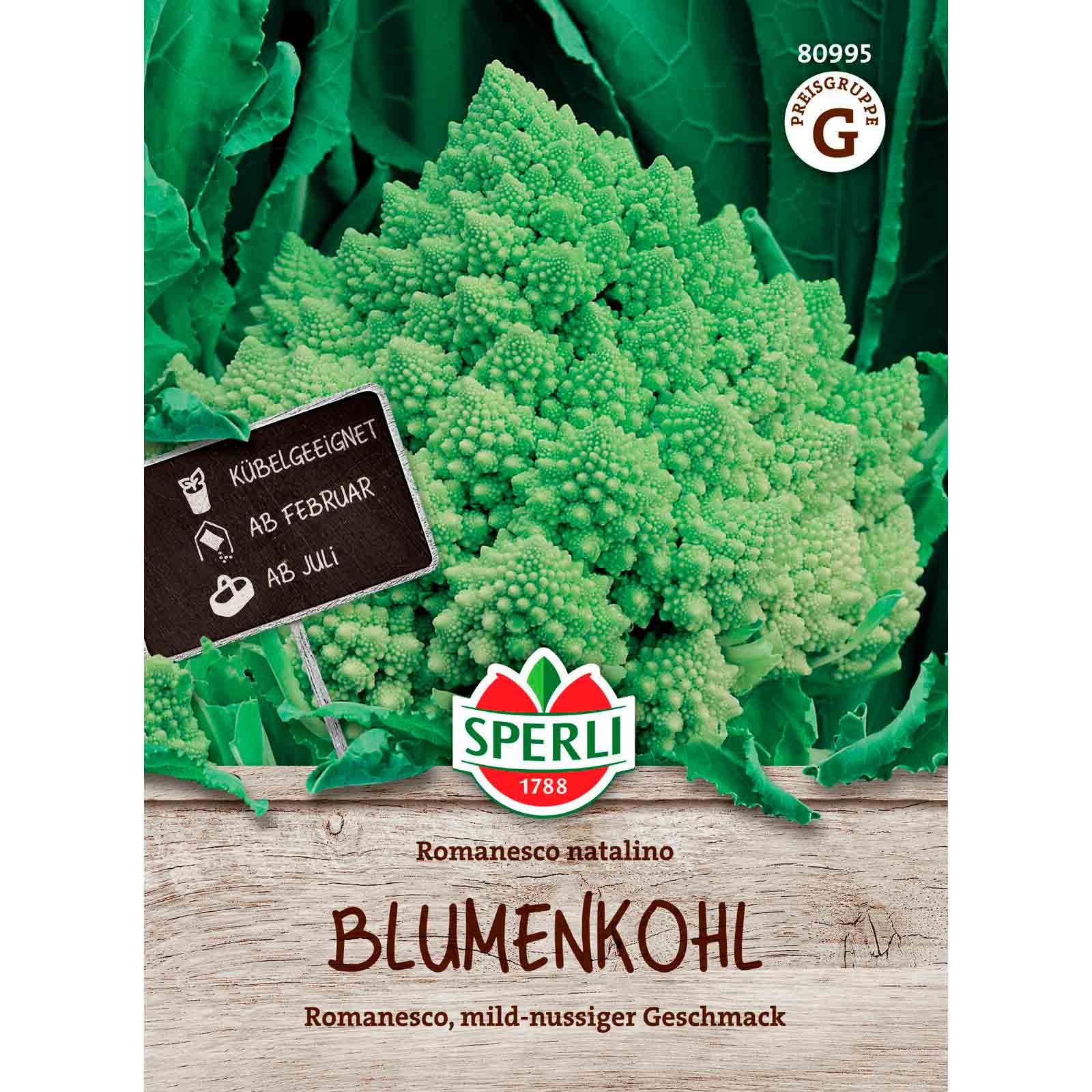 Christmas Romanesco cauliflower