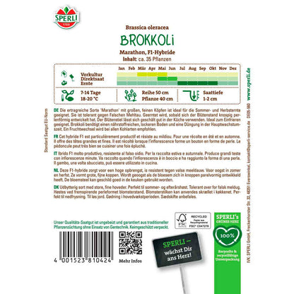 Brokkoli Marathon, F1