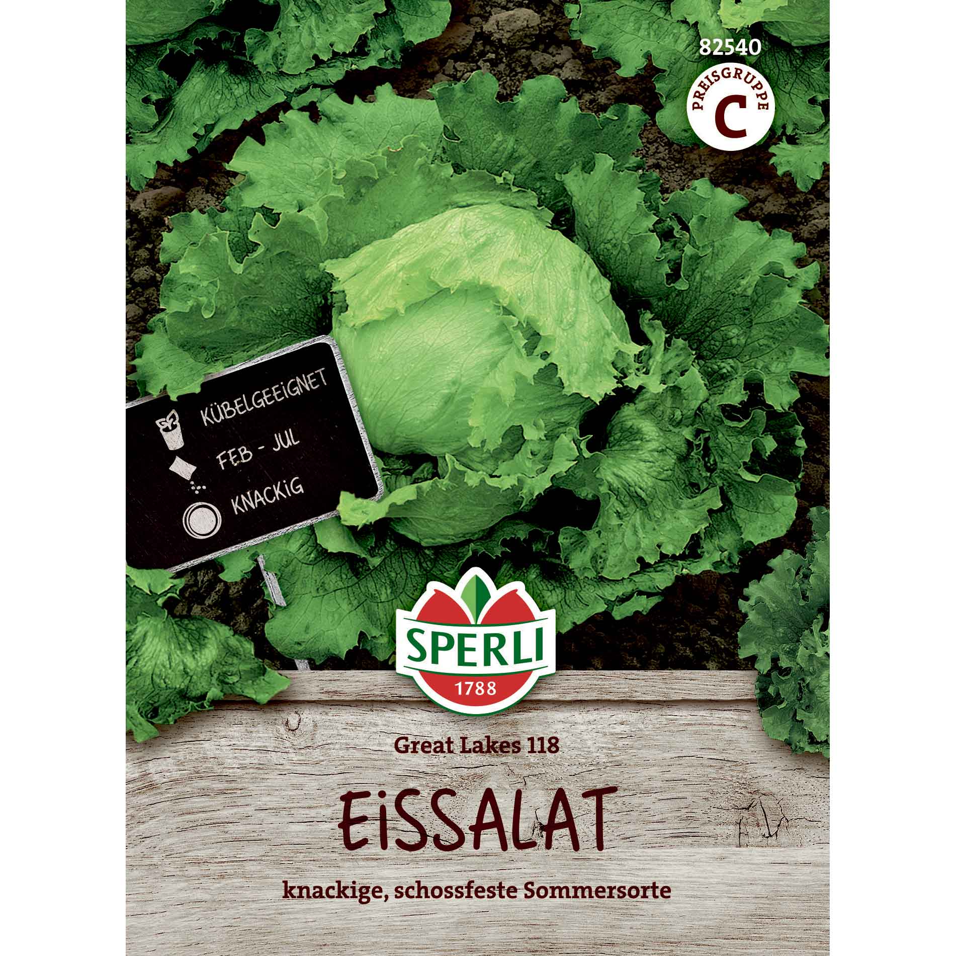 Lettuce seeds - Great Lakes 118 - Sperli