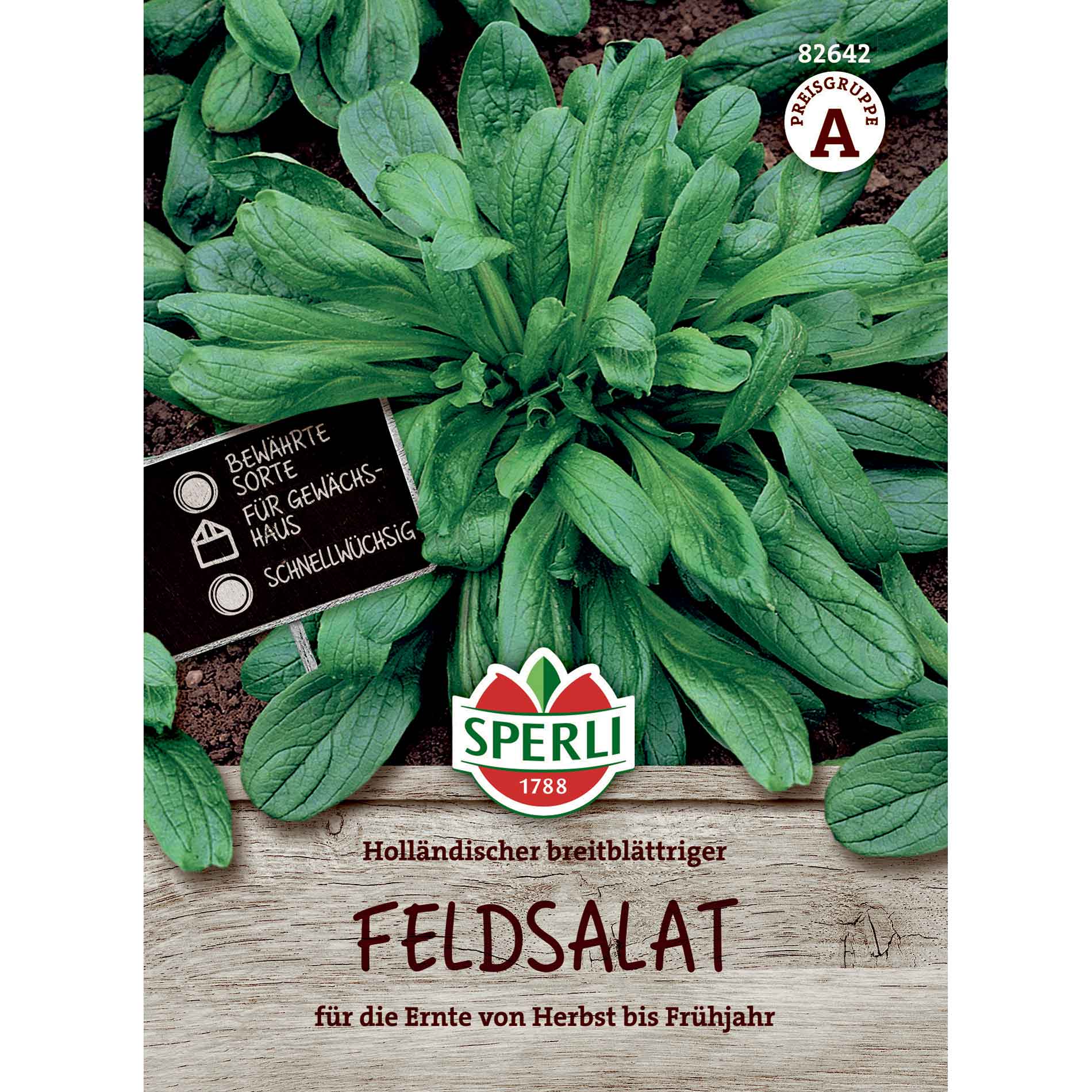 Fältsallatsfrön - holländska bredblad