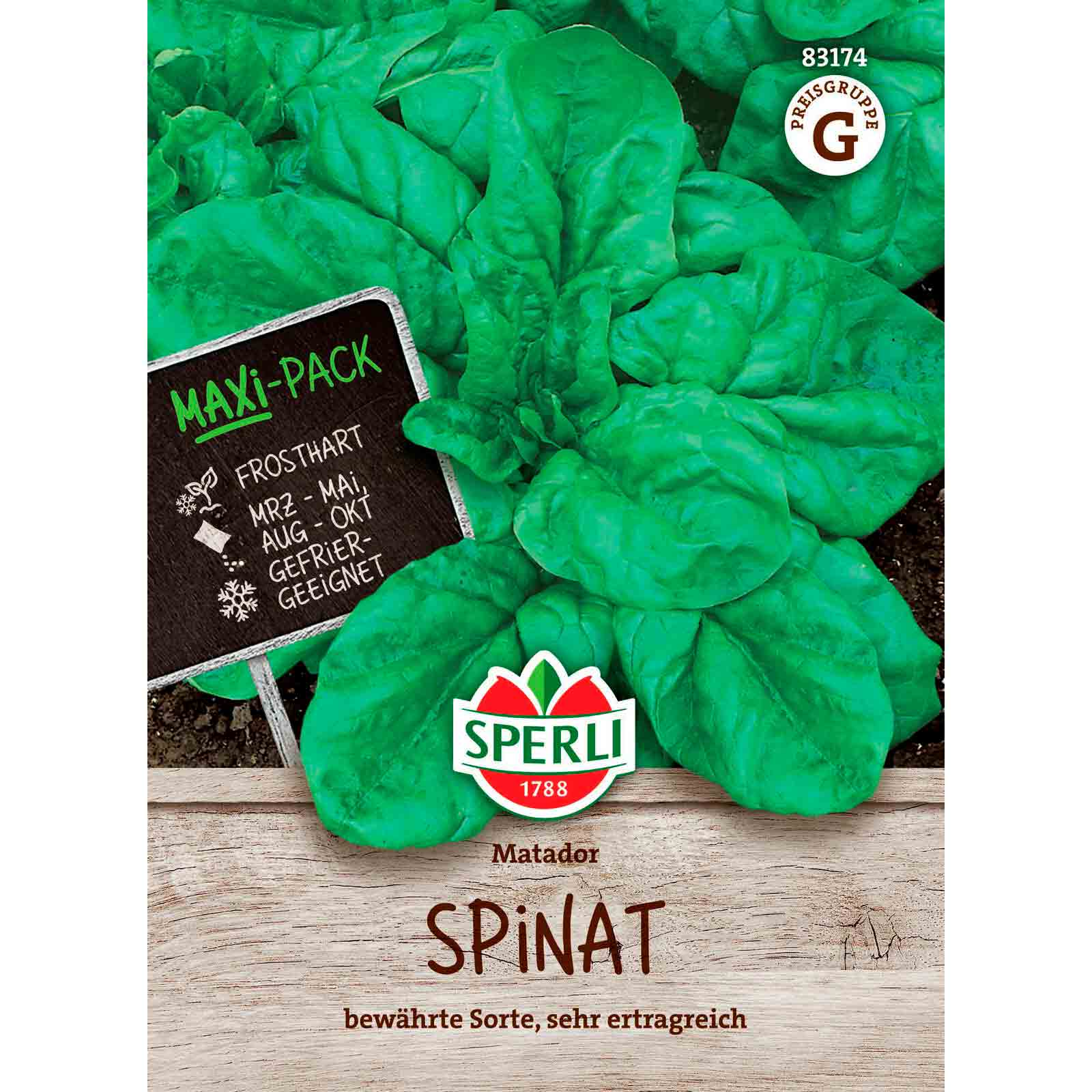 Spinat Matador, MaxiPack 50g
