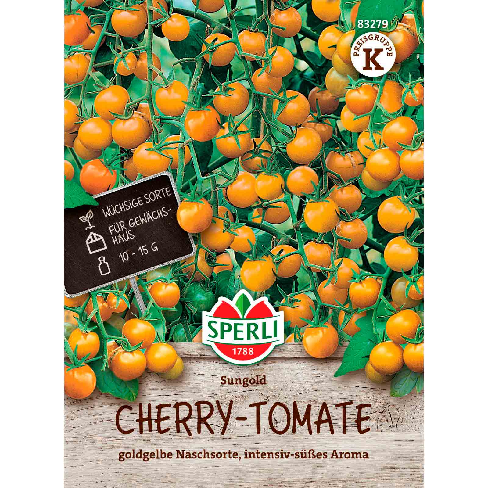 Cherry-Tomate Sungold, F1