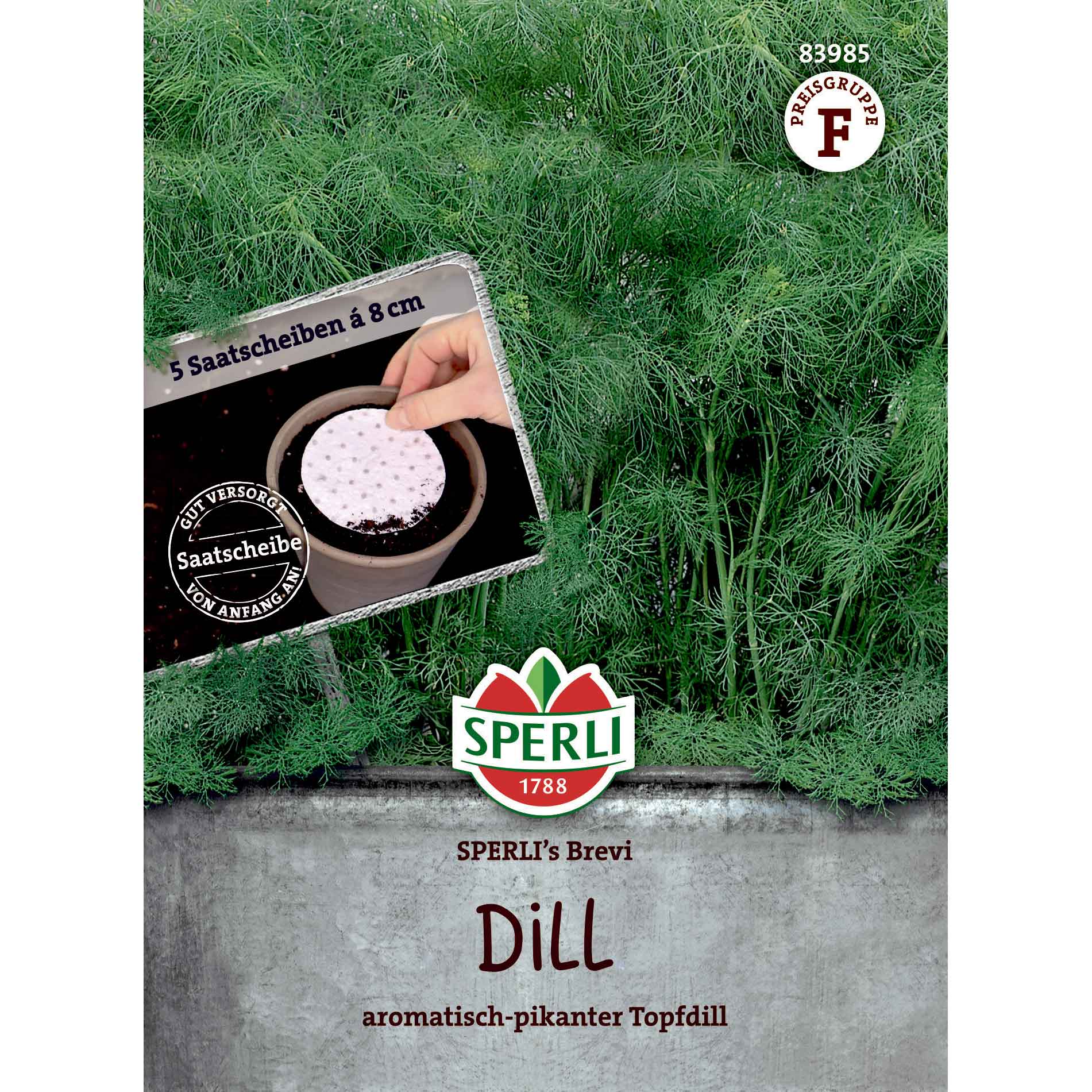 Dill SPERLI's Brevi. Seed disc