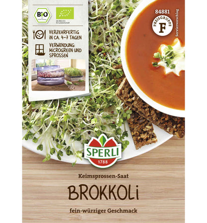Keimsprossen -Saat Brokkoli