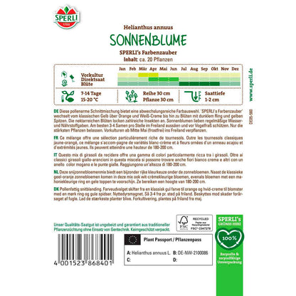 Sonnenblume SPERLI's Farbenzauber, F1