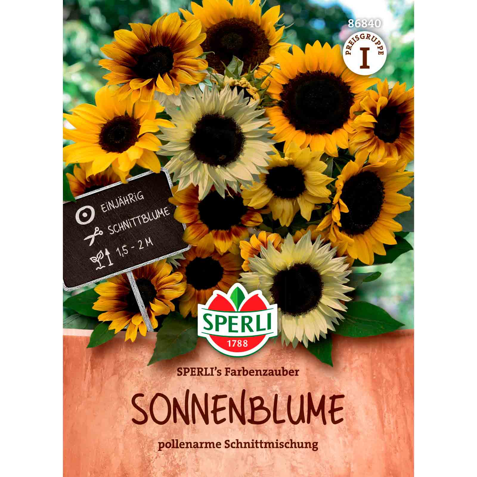 Sonnenblume SPERLI's Farbenzauber, F1