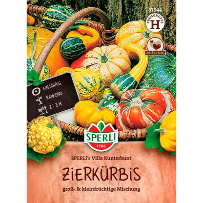 Zierkürbis SPERLI's Villa Kunterbunt