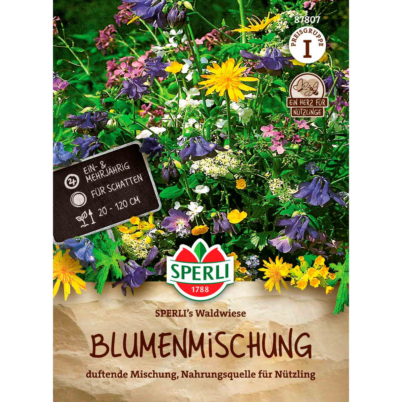 Blumenmischung SPERLI's Waldwiese