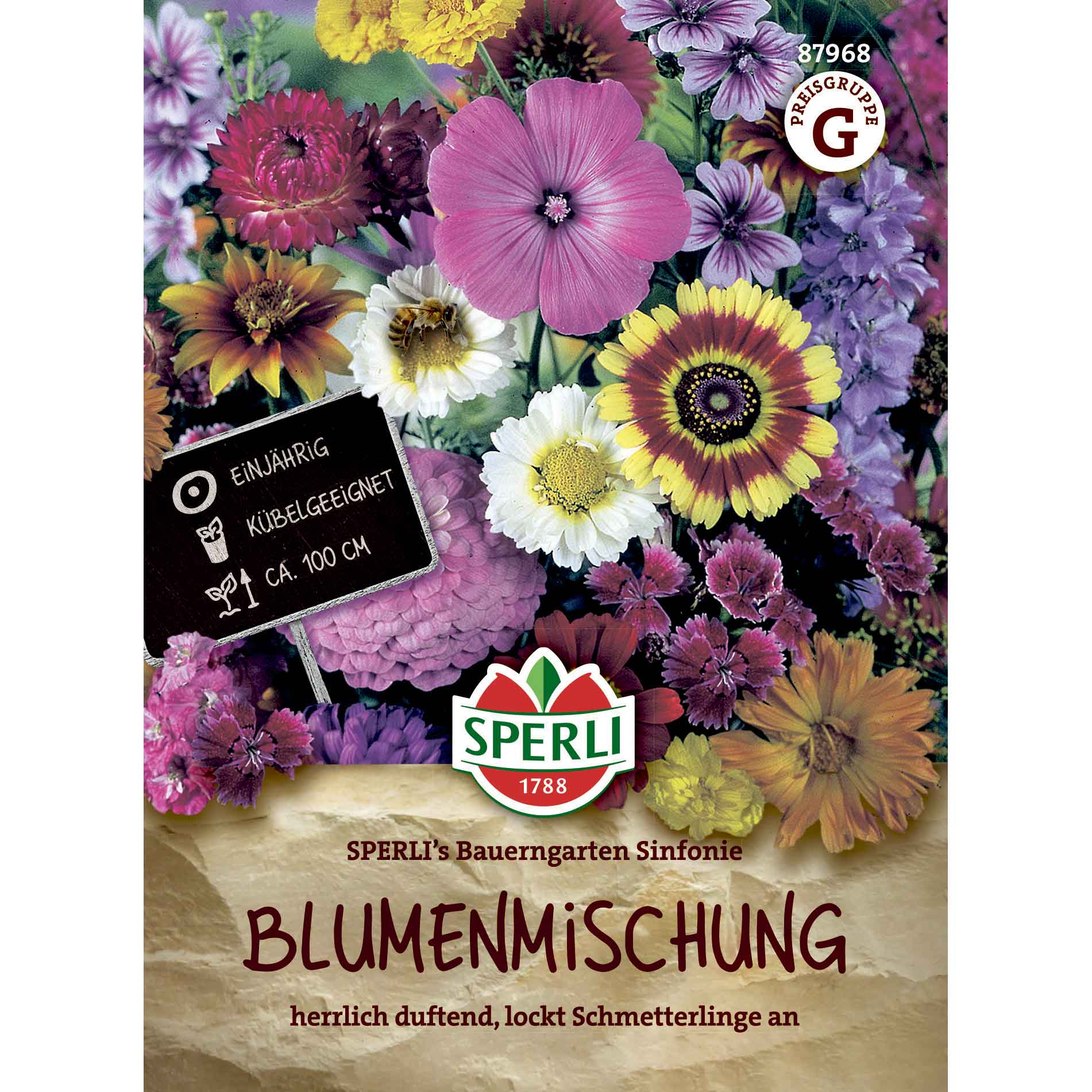 Blumenmischung SPERLI's Bauerngarten Symphony